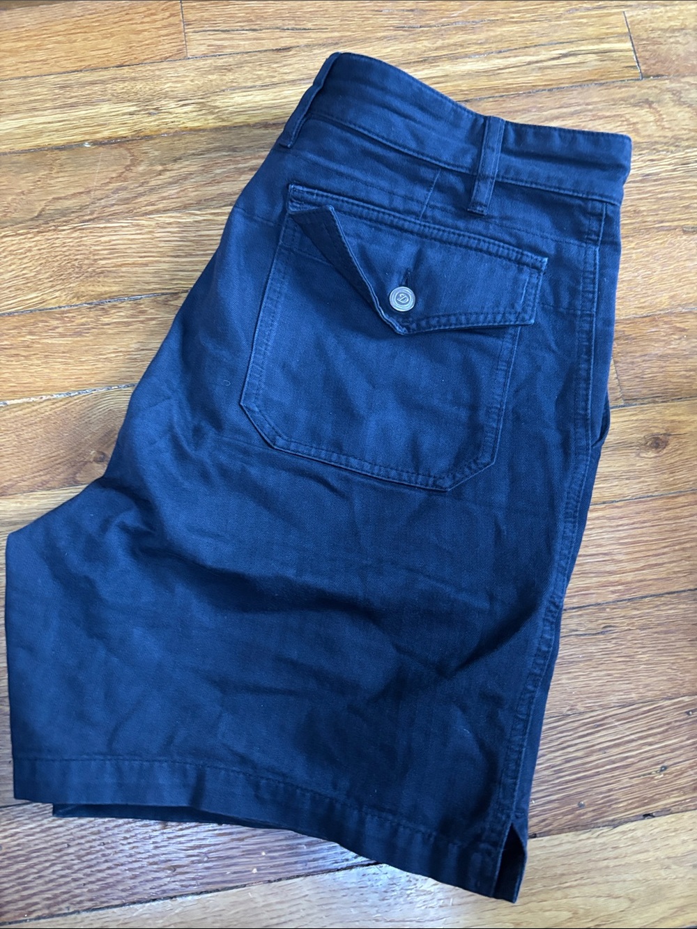Drakes Men's Navy Blue Shorts